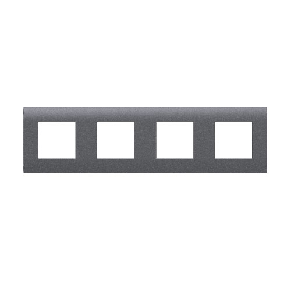 MODYS Πλαίσιο 4×2 ΣΤ Γκρι Σαγρέ - Aca Elec