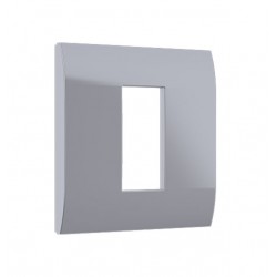 MODYS Πλαίσιο 1 ΣΤ. Ασημί - Aca Elec