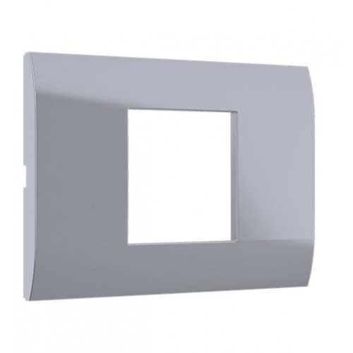 MODYS Πλαίσιο 2/3 ΣΤ. Ασημί - Aca Elec