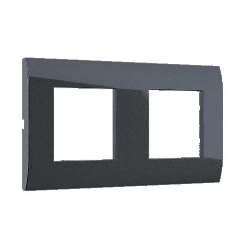 MODYS Πλαίσιο 2×2 ΣΤ. Ανθρακί - Aca Elec