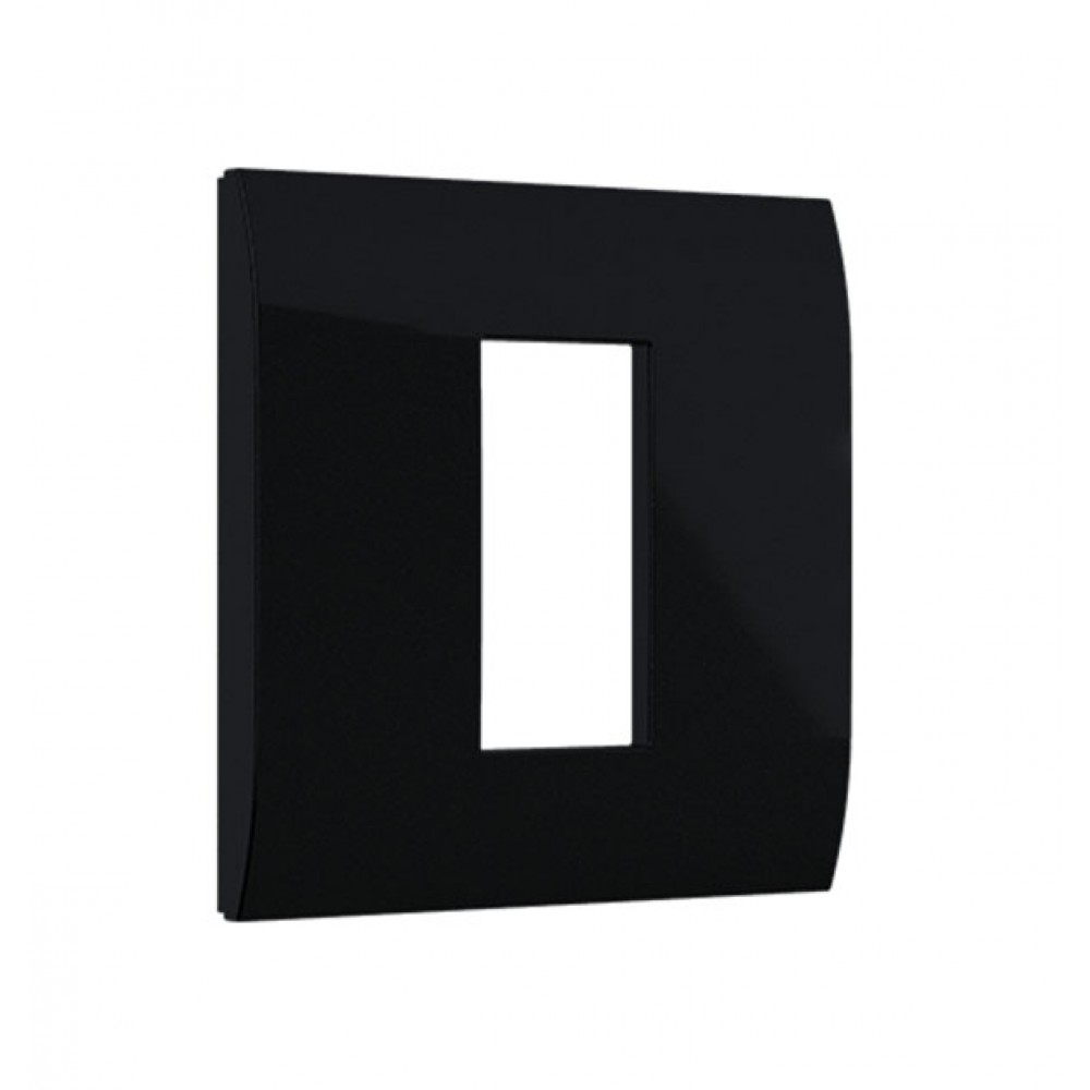 MODYS Πλαίσιο 1 ΣΤ. Μαύρο Ματ - Aca Elec