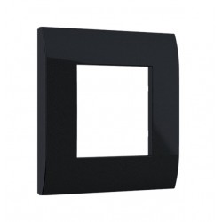 MODYS Πλαίσιο 2 ΣΤ. Μαύρο Ματ - Aca Elec