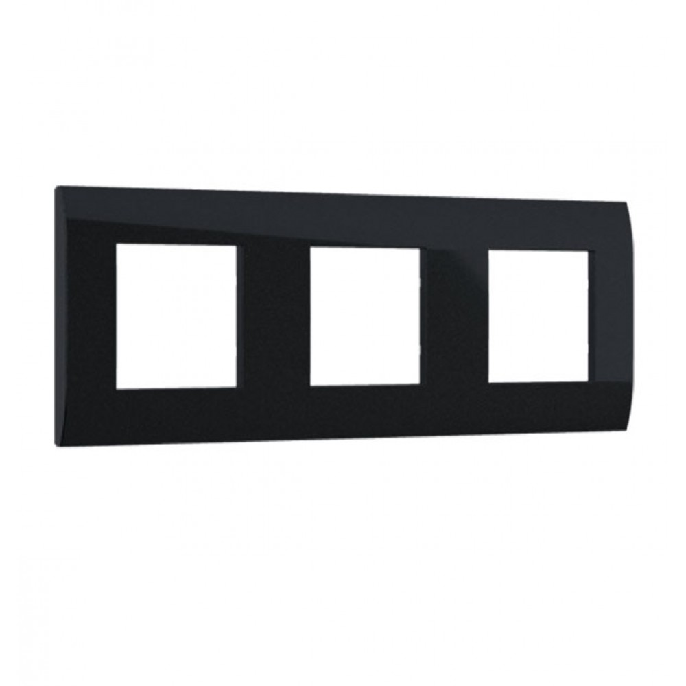MODYS Πλαίσιο 3x2 ΣΤ. Μαύρο Ματ - Aca Elec