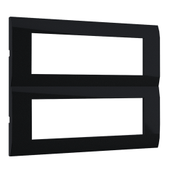 MODYS Πλαίσιο 2x7 ΣΤ. Μαύρο Ματ - Aca Elec