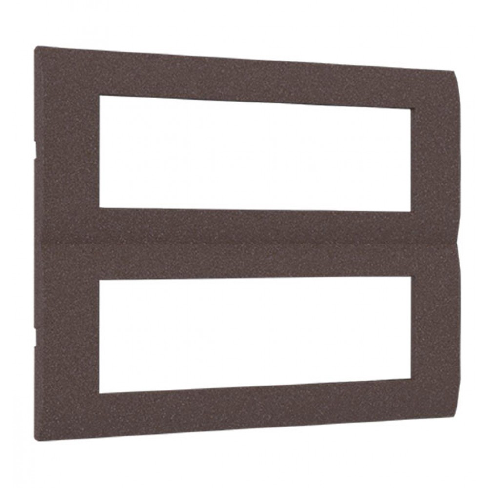 MODYS Πλαίσιο 2x7 ΣΤ. Σκούρο Καφέ - Aca Elec