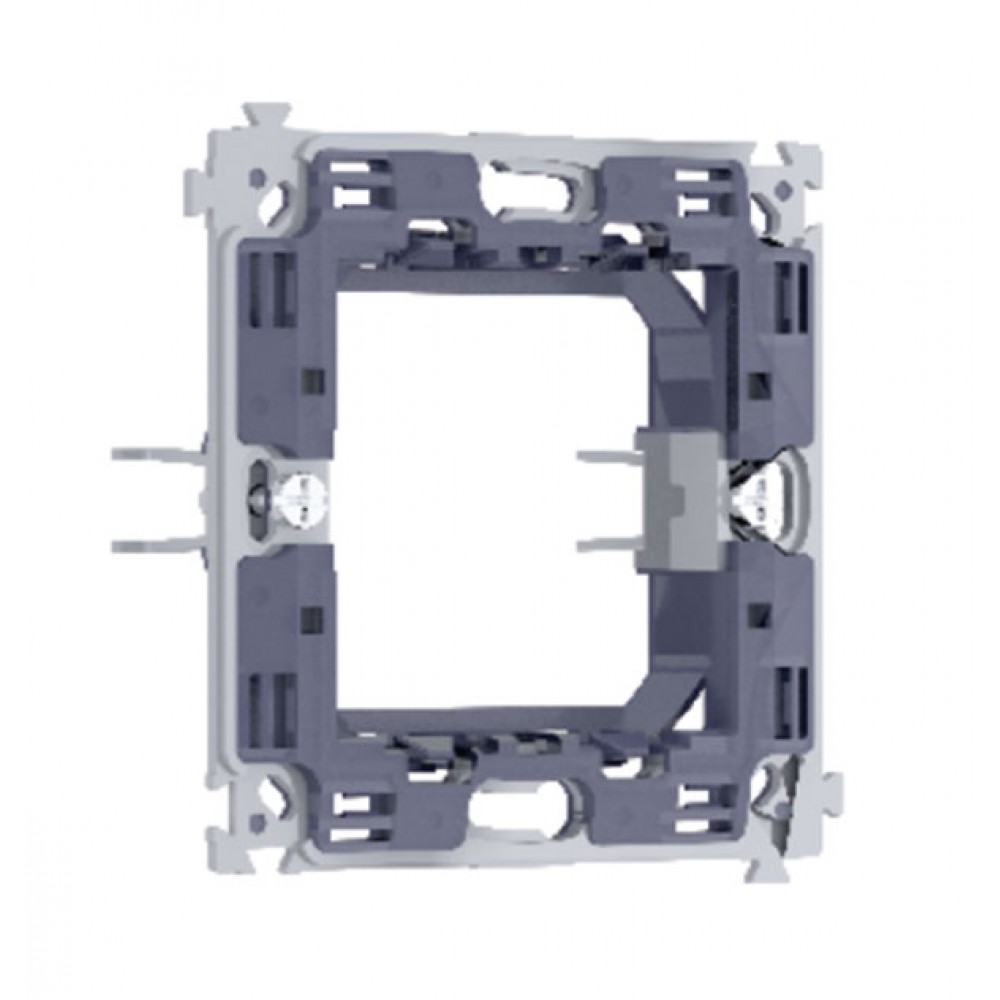 MODYS Μεταλλική Βάση Στήριξης 2 Στοιχείων με Άγκιστρα - Aca Elec