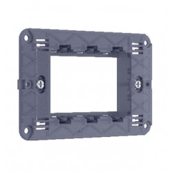 MODYS Πλαστική Βάση Στήριξης 3 Στοιχείων με Βίδες - Aca Elec