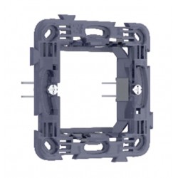 MODYS Πλαστική Βάση Στήριξης 2 Στοιχείων με Άγκιστρα - Aca Elec