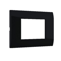 MODYS Πλαίσιο 3 ΣΤ. Μαύρο Ματ - Aca Elec