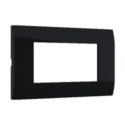 MODYS Πλαίσιο 4 ΣΤ. Μαύρο Ματ - Aca Elec