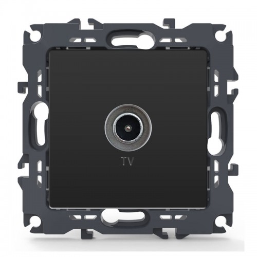 PRIME ΠΡΙΖΑ TV ΤΕΡΜΑΤΙΚΗ ΘΩΡΑΚΙΣΗ ΑΡΣΕΝΙΚΟ ΦΙΣ IP20 MAT ΑΝΘΡΑΚΙ - Aca Elec