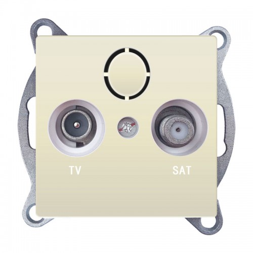 PRIME ΠΡΙΖΑ TV-SAT ΤΕΡΜΑΤΙΚΗ ΘΩΡΑΚΙΣΗ ΑΡΣΕΝΙΚΟ ΦΙΣ & F ΣΥΝΔΕΣΜΟΣ IP20 ΙΒΟΥΑΡ - Aca Elec