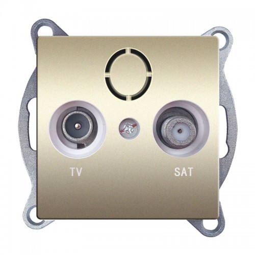 PRIME ΠΡΙΖΑ TV-SAT ΤΕΡΜΑΤΙΚΗ ΘΩΡΑΚΙΣΗ ΑΡΣΕΝΙΚΟ ΦΙΣ & F ΣΥΝΔΕΣΜΟΣ IP20 MAT ΣΑΜΠΑΝΙΖΕ - Aca Elec