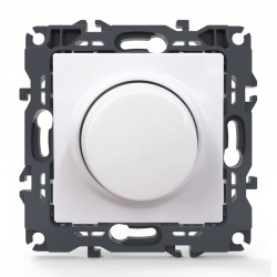 PRIME DIMMER 1 WAY 1P TRIAC 300VA 250VAC IP20 ΛΕΥΚΟ - Aca Elec