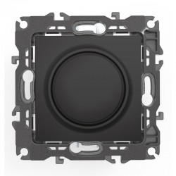 PRIME DIMMER 1 WAY 1P TRIAC 300VA 250VAC IP20 MAT ΑΝΘΡΑΚΙ - Aca Elec