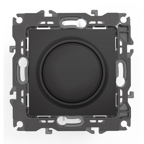 PRIME MULTI DIMMER 1 WAY 1P TRIAC 800VA 250VAC IP20 MAT ΑΝΘΡΑΚΙ - Aca Elec