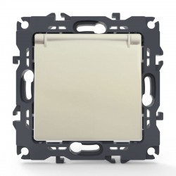 PRIME ΠΡΙΖΑ ΣΟΥΚΟ ΚΑΠΑΚΙ ΑΣΦΑΛΕΙΑΣ 1x2P+E 16A 250VAC IP20 ΙΒΟΥΑΡ - Aca Elec