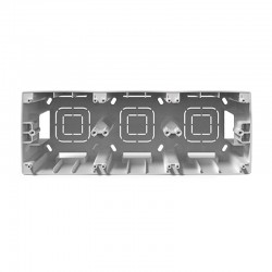 PRIME KOYTI ΕΠΙΤΟΙΧΟ 3 ΘΕΣΗΣ IP20 ΛΕΥΚΟ - Aca Elec