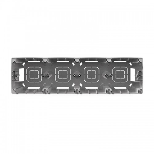 PRIME KOYTI ΕΠΙΤΟΙΧΟ 4 ΘΕΣΗΣ IP20 ΛΕΥΚΟ - Aca Elec