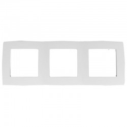 PRIME ΠΛΑΙΣΙΟ 3 ΘΕΣΕΩΝ IP20 ΛΕΥΚΟ - Aca Elec