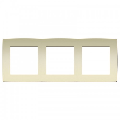 PRIME ΠΛΑΙΣΙΟ 3 ΘΕΣΕΩΝ IP20 ΙΒΟΥΑΡ - Aca Elec