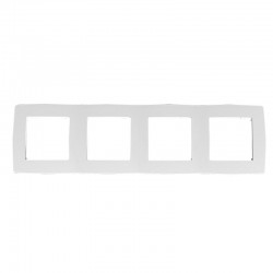 PRIME ΠΛΑΙΣΙΟ 4 ΘΕΣΕΩΝ IP20 ΛΕΥΚΟ - Aca Elec