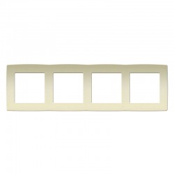 PRIME ΠΛΑΙΣΙΟ 4 ΘΕΣΕΩΝ IP20 ΙΒΟΥΑΡ - Aca Elec