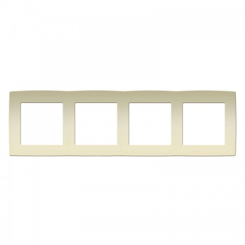 PRIME ΠΛΑΙΣΙΟ 4 ΘΕΣΕΩΝ IP20 ΙΒΟΥΑΡ - Aca Elec