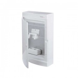 Πίνακας Επίτοιχος Πλαστικός N36CW για Συσκευές Πολυμέσων & Τηλεπικοινωνιών με Λευκή Πόρτα IP40 - Tehnoplast