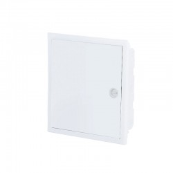 Πίνακας U24AW 24 Θέσεων / 2 Σειρές, Χωνευτός Με Διάφανη Πλαστική Πόρτα IP40 - Tehnoplast