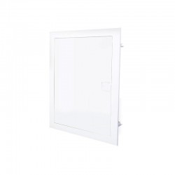 Πίνακας Χωνευτός Πλαστικός U24F για Συσκευές Πολυμέσων & Τηλεπικοινωνιών με Λευκή Πόρτα IP30 - Tehnoplast