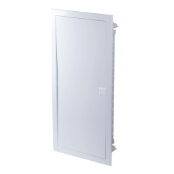 Πίνακας U36ES 36+6 Θέσεων / 3 Σειρές, Χωνευτός Με Λευκή Μεταλλική Πόρτα Και Μεταλλικό Πλαίσιο IP40 - Tehnoplast