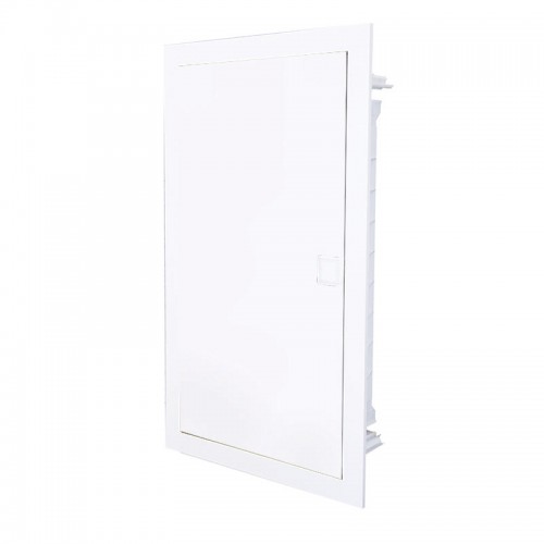 Πίνακας Χωνευτός Πλαστικός U36F για Συσκευές Πολυμέσων & Τηλεπικοινωνιών με Λευκή Πόρτα IP30 - Tehnoplast