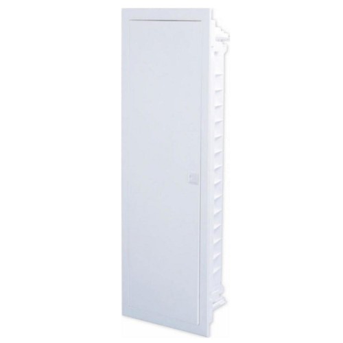 Πίνακας U60ES 60+10 Θέσεων / 5 Σειρές, Χωνευτός Με Λευκή Μεταλλική Πόρτα Και Μεταλλικό Πλαίσιο IP40 - Tehnoplast