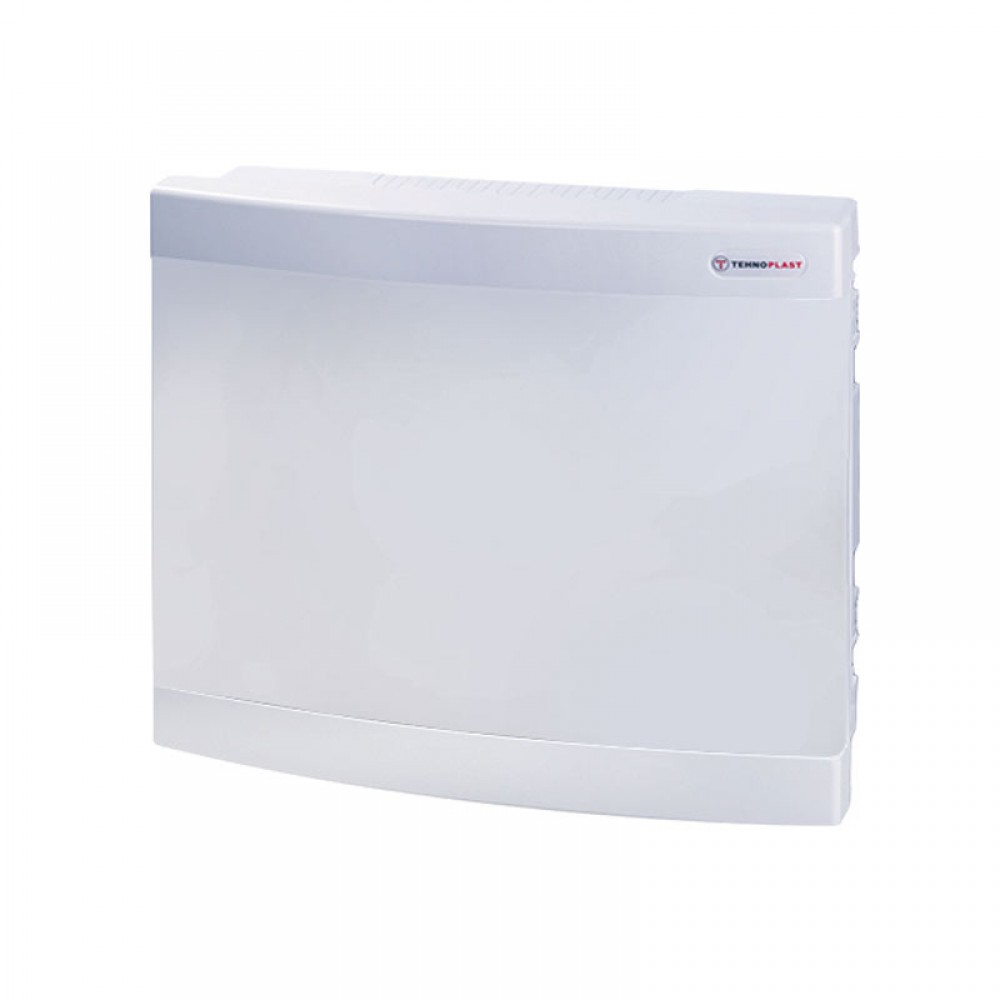 Πίνακας 282U2X18CW 36 Θέσεων / 2 Σειρές, Χωνευτός Με Λευκή Πλαστική Πόρτα IP40- Tehnoplast