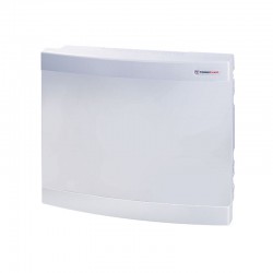 Πίνακας 282U2X18CW 36 Θέσεων / 2 Σειρές, Χωνευτός Με Λευκή Πλαστική Πόρτα IP40- Tehnoplast