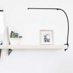 Φωτιστικό Γραφείου Μεταλλικό LED Αφής Dimmable Μαύρο - Aca Decor