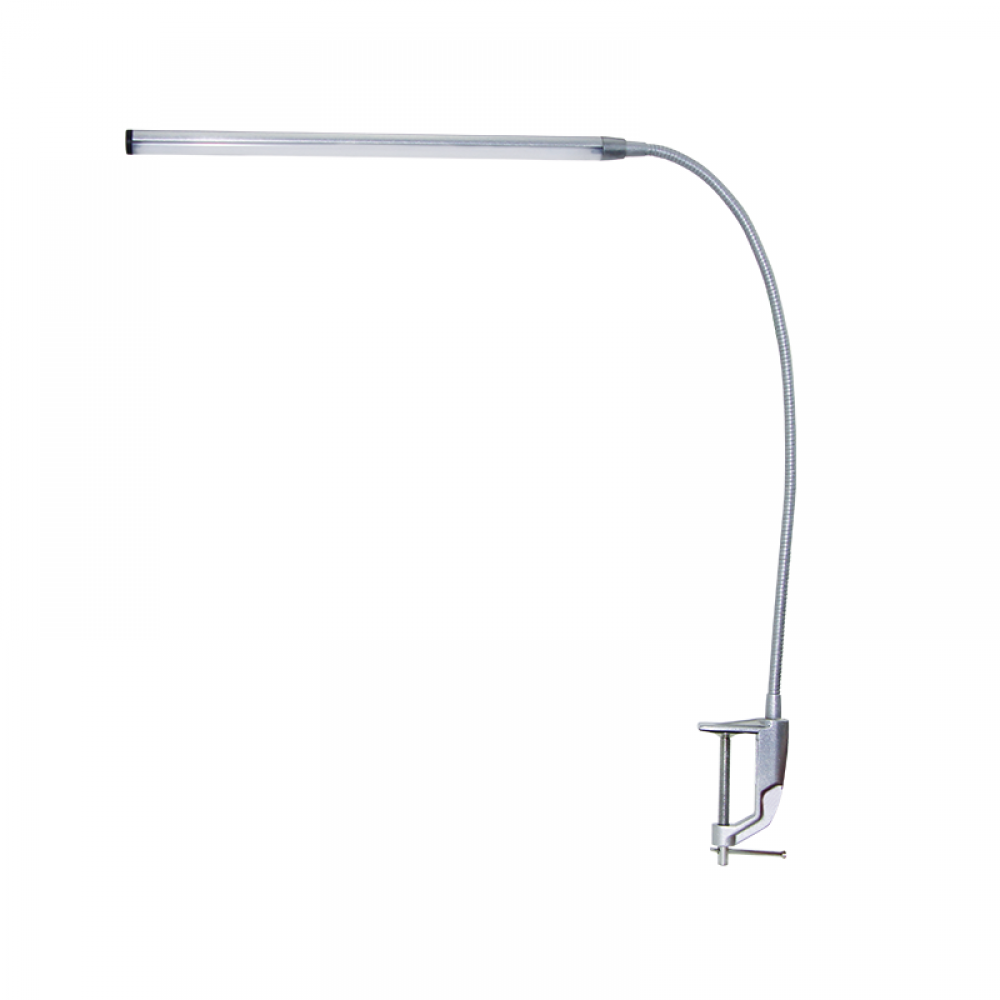 Φωτιστικό Γραφείου Μεταλλικό LED Αφής Dimmable Ασημί - Aca Decor