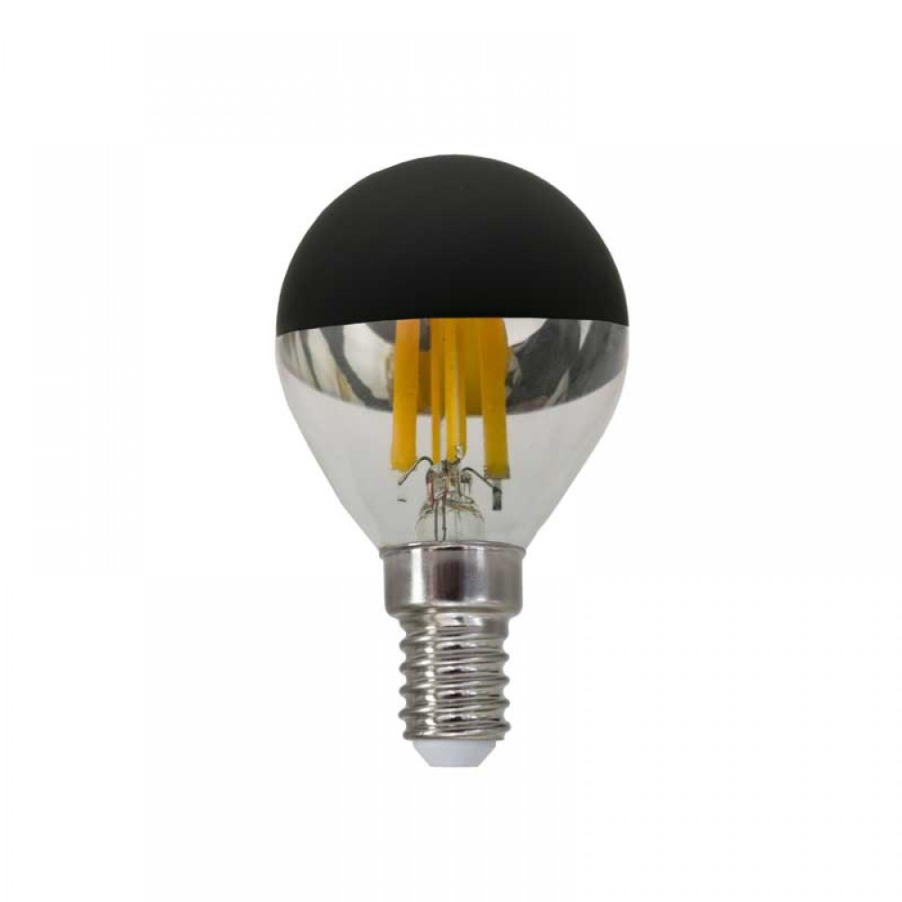 Λαμπτήρας Led Filament E14 DIM G45 BLACK 5W 2700K - Diolamp