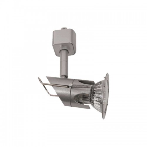 Φωτιστικό Σποτ Ράγας Μονοφασικό 2 Καλωδίων ΓΚΡΙ N.ΤΥΠΟΥ 1xGU10 Νο49Τ2 MASTO - ACA