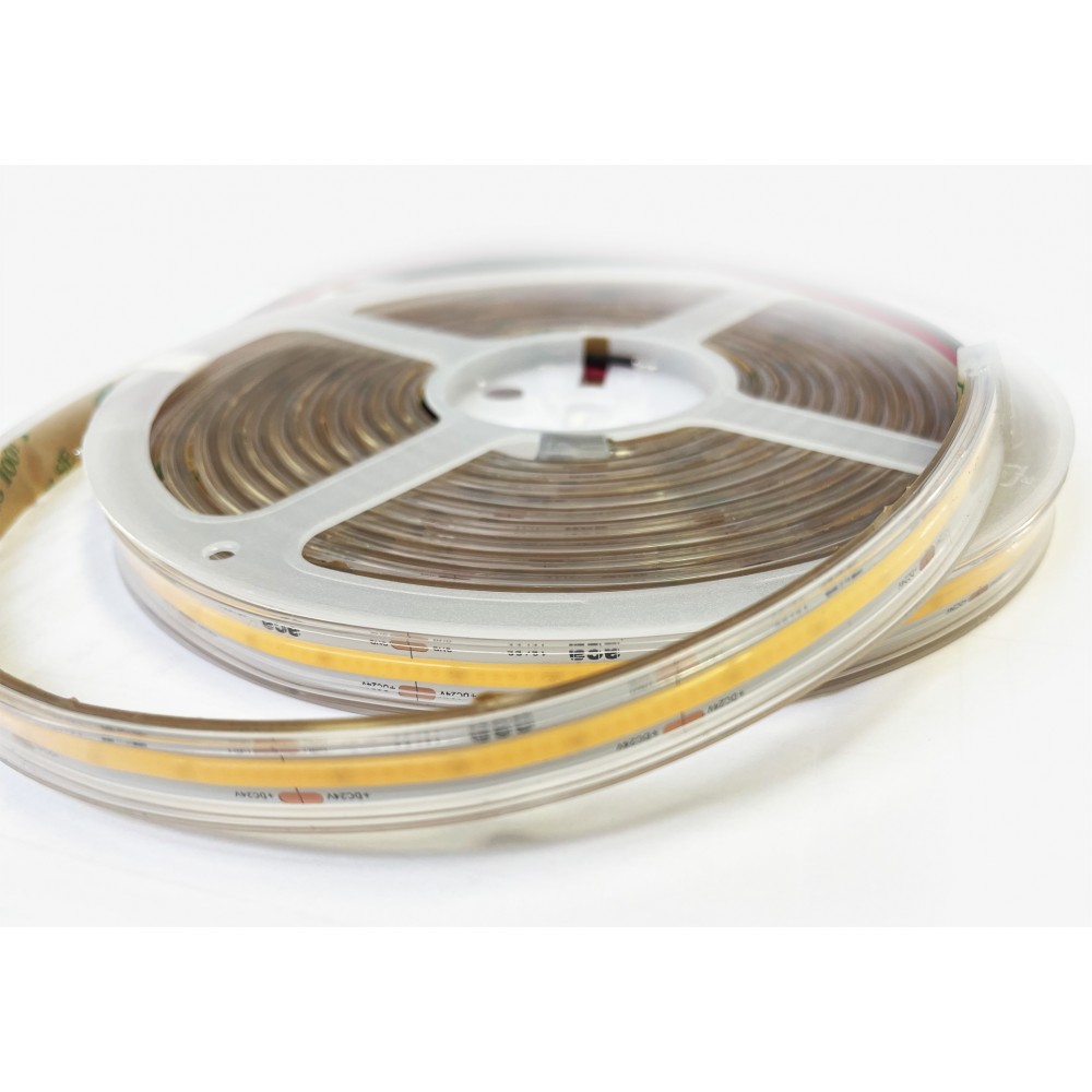 5 Μέτρα Ταινία LED COB 12W/m 24VDC IP66 3000K Θερμό Λευκό - Aca Lighting