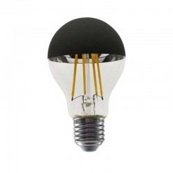 Λαμπτήρας Led Filament E27 DIM A60 BLACK 8W 2700K - Diolamp