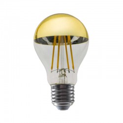 Λαμπτήρας Led Filament E27 DIM A60 GOLD 8W 2700K - Diolamp