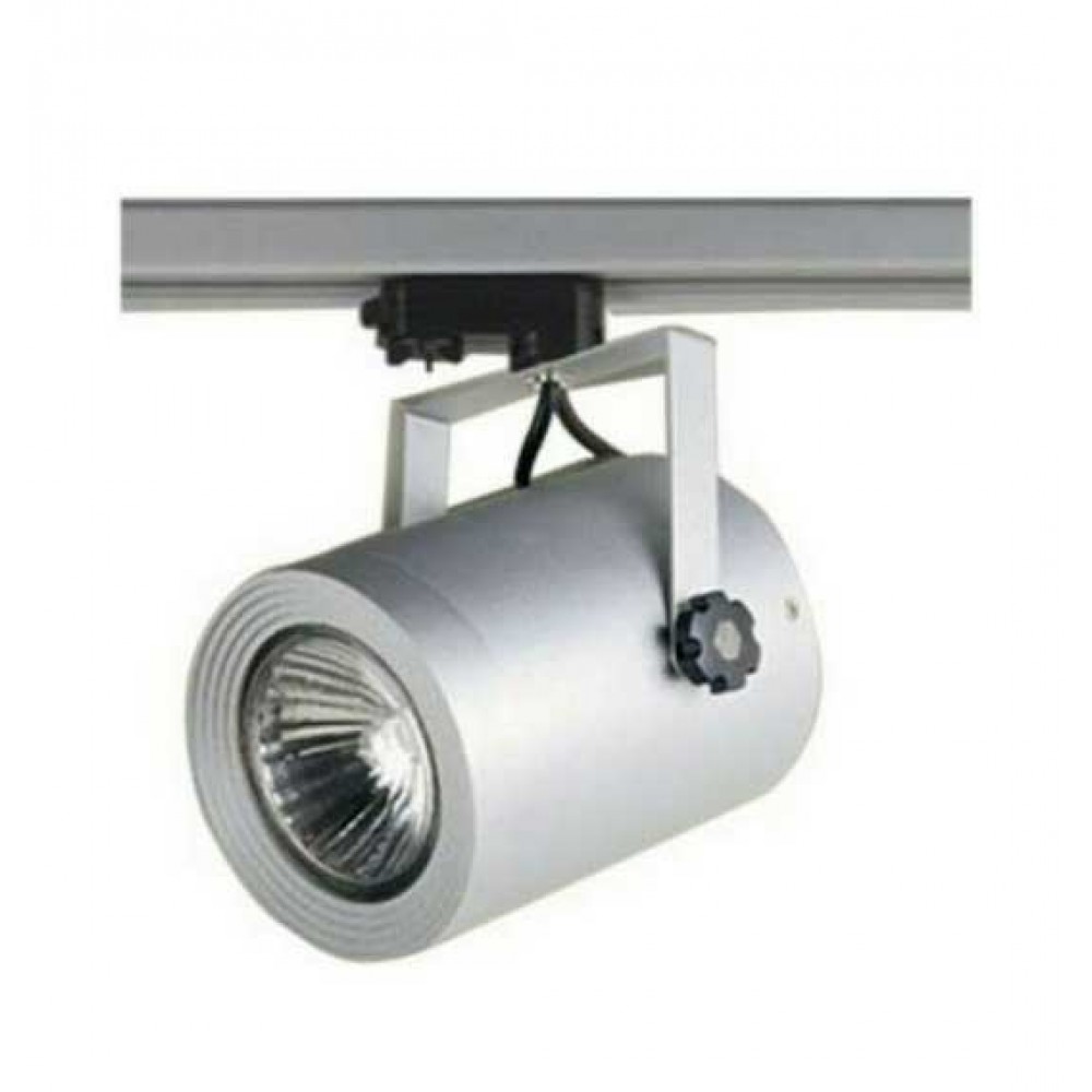 ΠΡΟΒΟΛΕΑΣ ΡΑΓΑΣ Τριφασικός 4 Καλωδίων ΓΚΡΙ ΜΕ ΝΤΟΥΙ Ε27 PAR30 TOOB - ACA