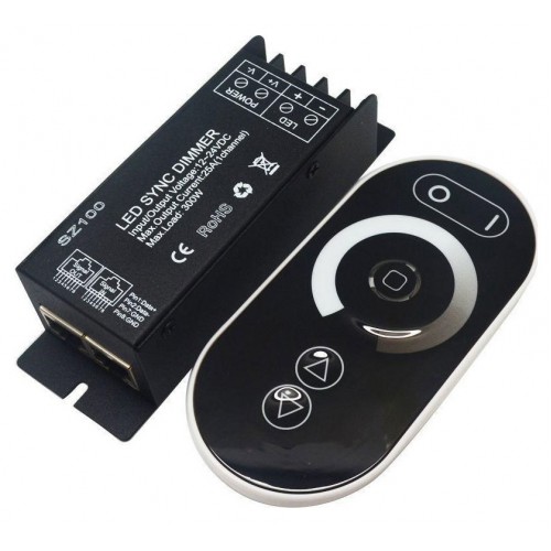 LED Power Dimmer με Τηλεχειριστήριο RF 25A ACA