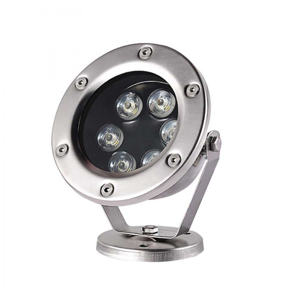 LED Φωτιστικό Συντριβανιού Ανοξείδωτο 6W 12V AQUET - ACA