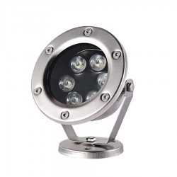 LED Φωτιστικό Συντριβανιού Ανοξείδωτο 6W 12V RGB AQUET - ACA