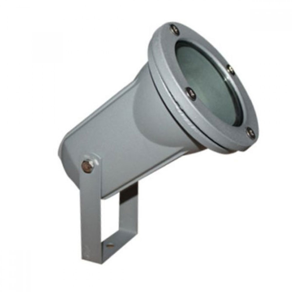 Σποτ Κήπου Αλουμινίου Χυτό Γκρι 1x GU10 50W IP65 - ACA