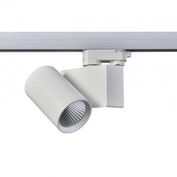 LED Φωτιστικό Ράγας Τριφασικό 4 Καλωδίων Λευκό 20W 4000K 3-PHASE 38° 2100LM 230V - ACA