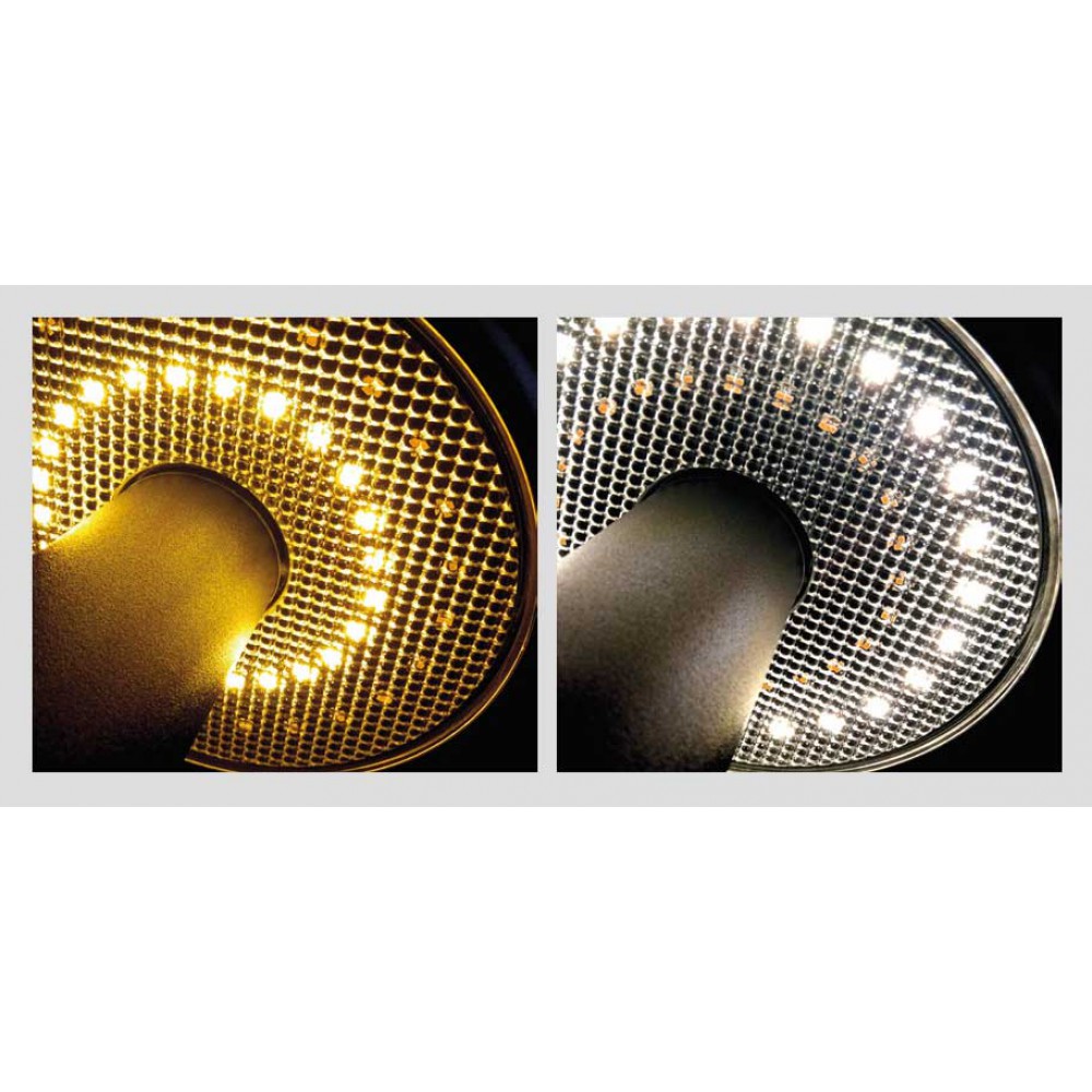 LED Επιτραπέζιο Φωτιστικό Εξωτερικού Χώρου Επαναφορτιζόμενο Μαύρο Ματ 2W 190LM MAX 335° CCT IP65 MARTA - Aca